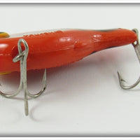 Fred Arbogast Orange & Black Tru Shad