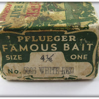 Pflueger Red & White Palomine In Correct Box 5096