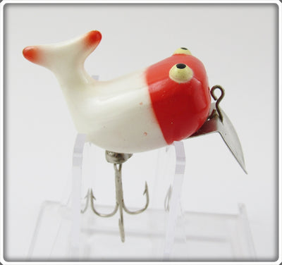 Heddon Red Head White Hi Tail