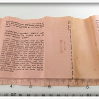 Whopper Stopper Red & White Model 100 In Box