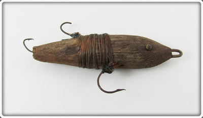 Folk Art Wooden Carved Fish