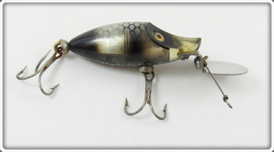 Heddon Black & Silver Fish Flash Tiny Go Deeper Runt FFSB