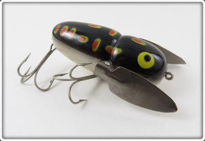 Heddon Black Frog Luminous Belly Crazy Crawler