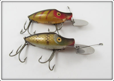 Heddon Perch & Pike Scale Go Deeper Midget River Runt Pair