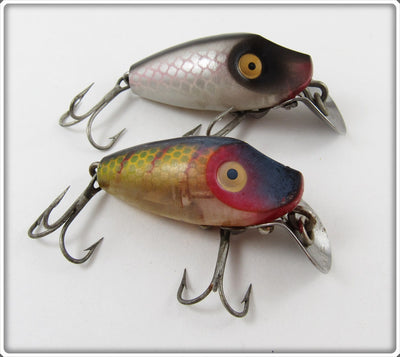Heddon Shiner Scale & Perch Midget Digit Pair
