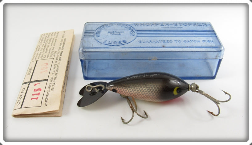 Whopper Stopper Spot Tail Minnow Model 100 Lure In Box