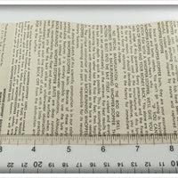 Whopper Stopper Spot Tail Minnow Model 100 In Box