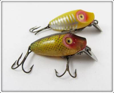 Heddon Perch & Yellow Shore Midget Digit Pair