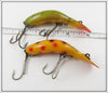 Heddon Perch & Yellow With Spots Tadpolly Spook Pair