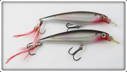 Rapala Silver & Black X-Rap Pair