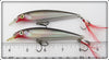 Rapala Silver & Black X-Rap Pair