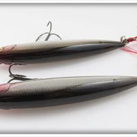 Rapala Silver & Black X-Rap Pair