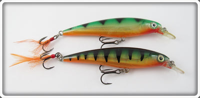 Rapala Green Perch X-Rap Pair