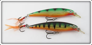 Rapala Green Perch X-Rap Pair