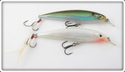 Rapala Green & White X-Rap Pair