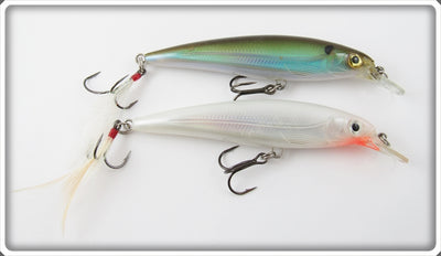 Rapala Green & White X-Rap Pair