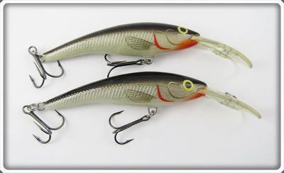 Rapala Silver & Black Tail Dancer Pair