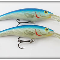 Rapala Silver & Blue Tail Dancer Pair