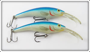 Rapala Silver & Blue Tail Dancer Pair