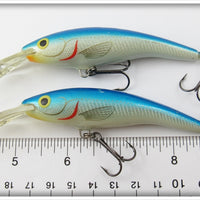 Rapala Silver & Blue Tail Dancer Pair