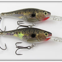 Rapala Gold Spotted Shad Rap Pair