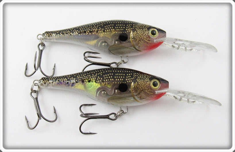 Rapala Gold Spotted Shad Rap Pair
