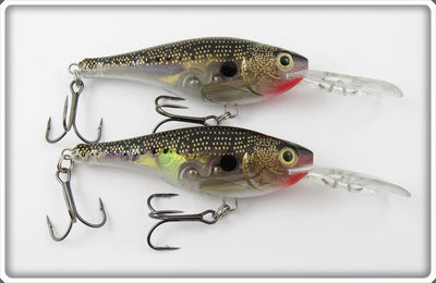 Rapala Gold Spotted Shad Rap Pair