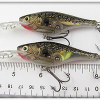 Rapala Gold Spotted Shad Rap Pair