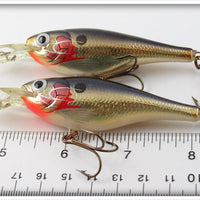 Rapala Chrome Shad Rap Pair