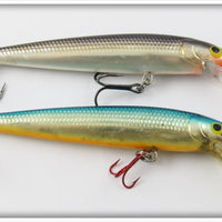 Rapala Silver Blue & Silver Black Husky Jerk Pair