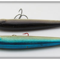 Rapala Silver Blue & Silver Black Husky Jerk Pair