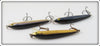 Rapala Gold & Blue Husky Jerk Lot Of Three