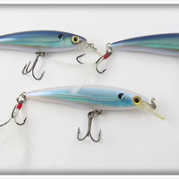 Rapala Blue X-Rap Lot Of Three