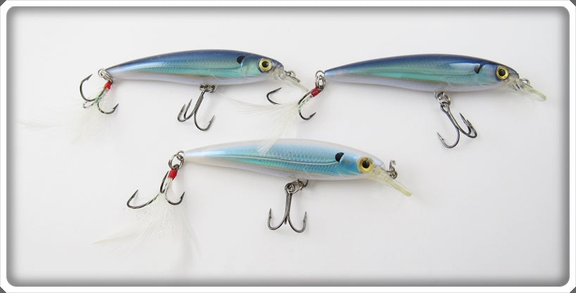 Rapala Blue X-Rap Lot Of Three