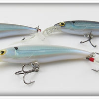Rapala Blue X-Rap Lot Of Three