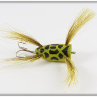 Vintage Unknown Frog Spotted Popper Lure