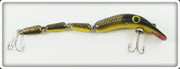 Vintage Mill Run Products Co Gold Scale Beno Eel Lure