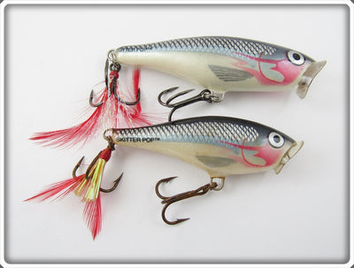 Rapala Natural Shad Skitter Pop Pair
