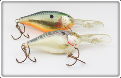 Rapala Chrome & Natural Shad Risto Rap Pair