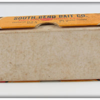 South Bend Silver Speckle Dive Oreno Empty Box