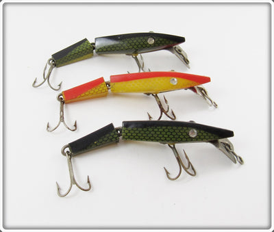 Diamond Jim Green Scale & Gold Scale Lot Of Three