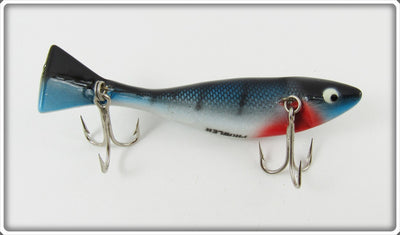 Heddon BSX Blue White Black Prowler