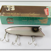 Heddon Shiner Scale Original Wood Basser In Unmarked Box