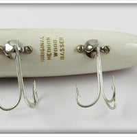 Heddon Shiner Scale Original Wood Basser In Unmarked Box