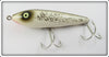 Heddon Silver Flitter Original Wood Zaragossa In Correct Box 6500 SS