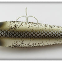 Heddon Silver Flitter Original Wood Zaragossa In Correct Box 6500 SS