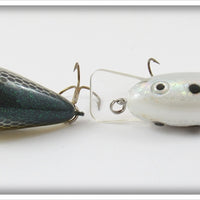Bomber Chrome Square A & White Shallow Fry Pair