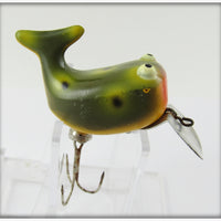 Vintage Heddon Frog Spot Hi Tail