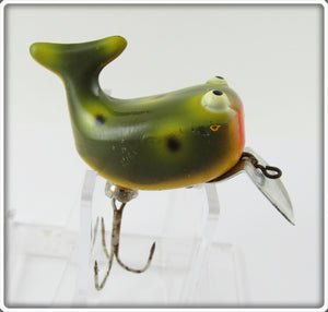 Vintage Heddon Frog Spot Hi Tail