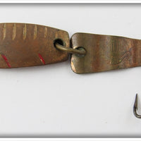 Vintage Thomas Metal Fish Shaped Lure